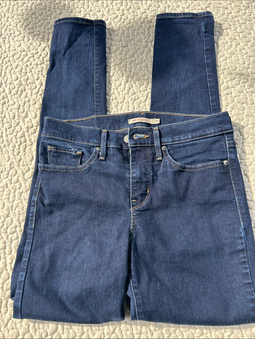 Levi’s 311 Shaping Skinny Dark Blue Women’s Jeans - W27 L30